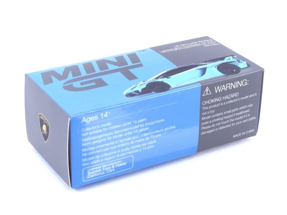 Amazon | MINI GT 1/64 LB-Silhouette WORKS ランボルギーニ アヴェン